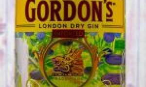 Джин Гордонс (Gordon — s): описание, история и виды марки