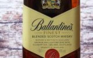 Виски Ballantines (Баллантайнс): описание и виды марки