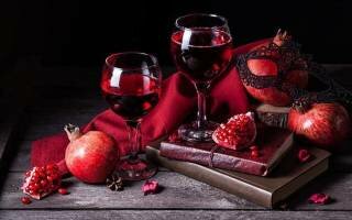 Вино из граната в домашних условиях – рецепты и технология