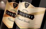 Шампанское Lavetti (Лаветти): обзор вкуса и видов как отличить подделку